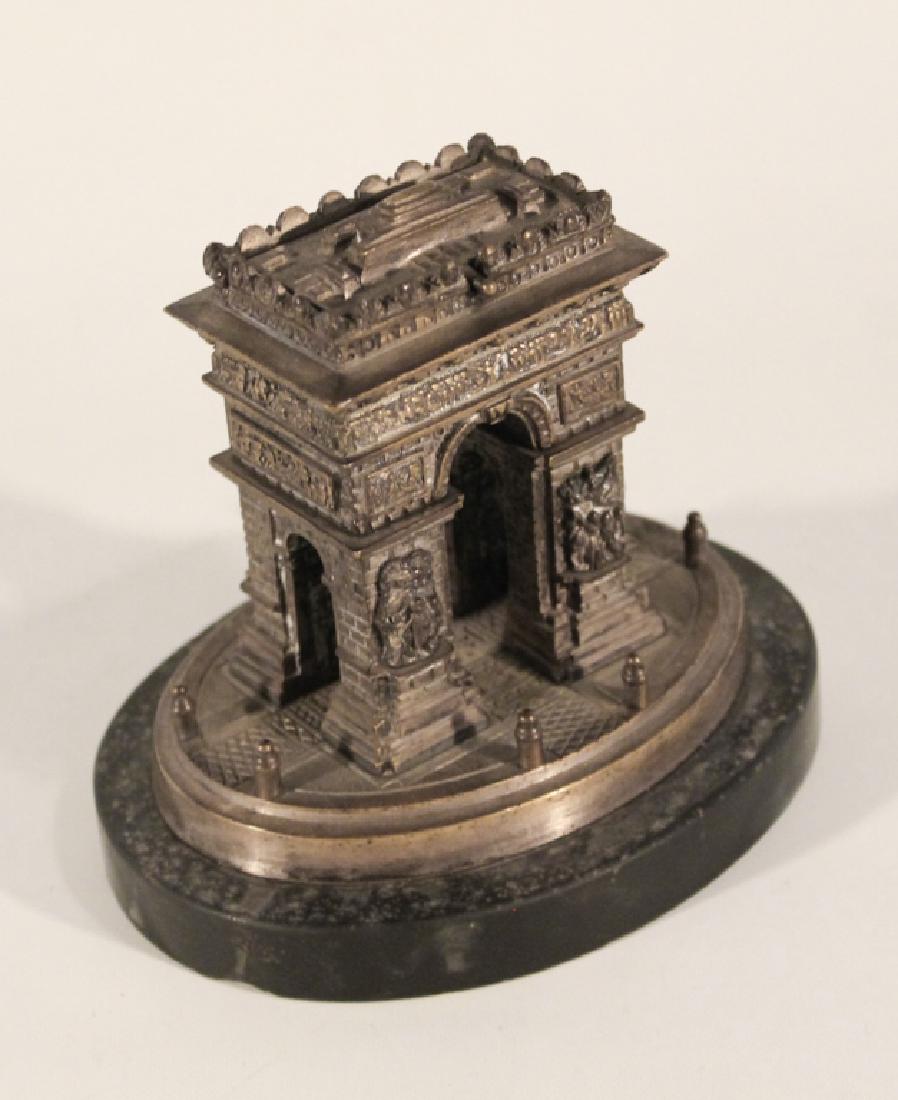 Continental Grand Tour Bronze & Marble Figure (1 of 2)