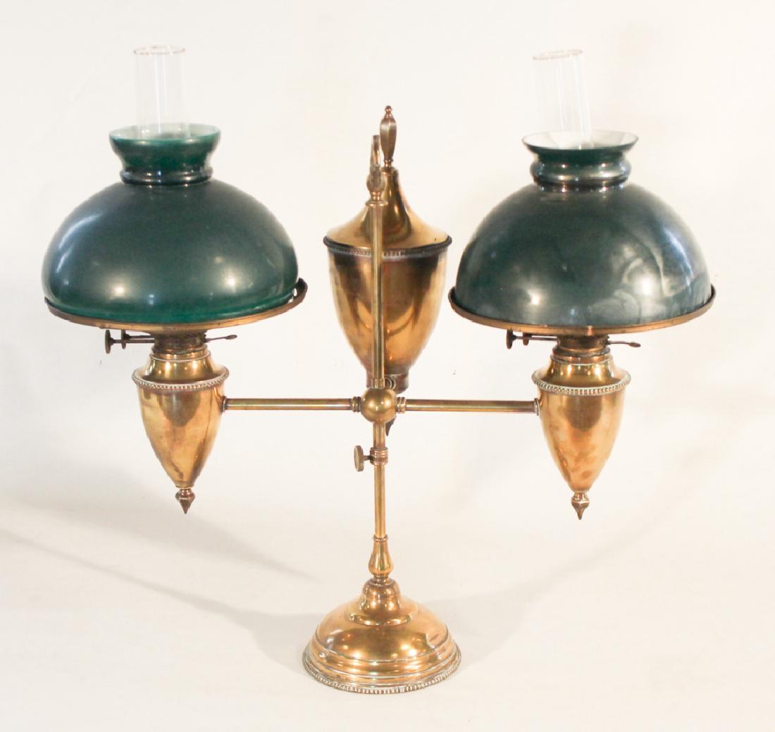 Antique Argon Library Lamp (1 of 1)