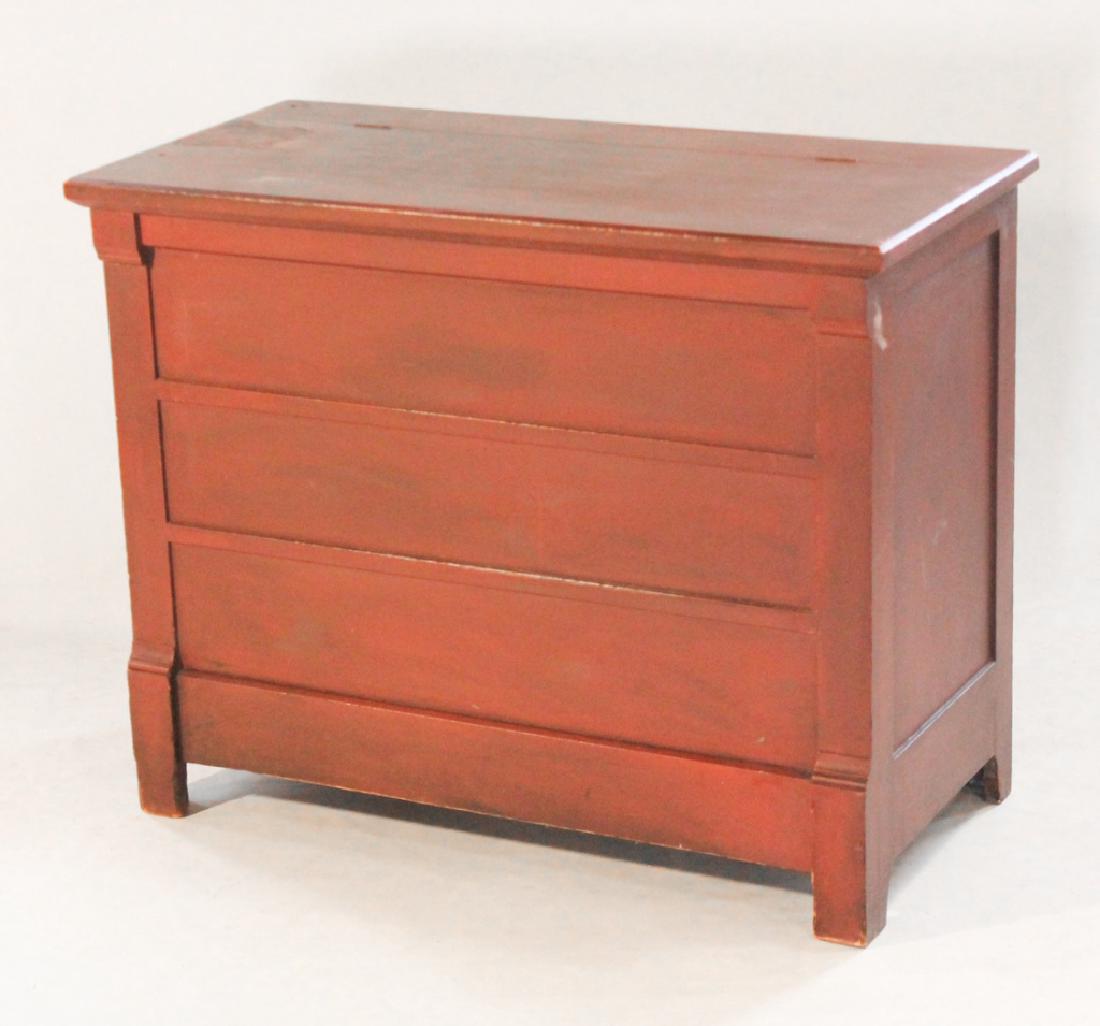 Amish Painted Pine Blanket Box (1 of 2)