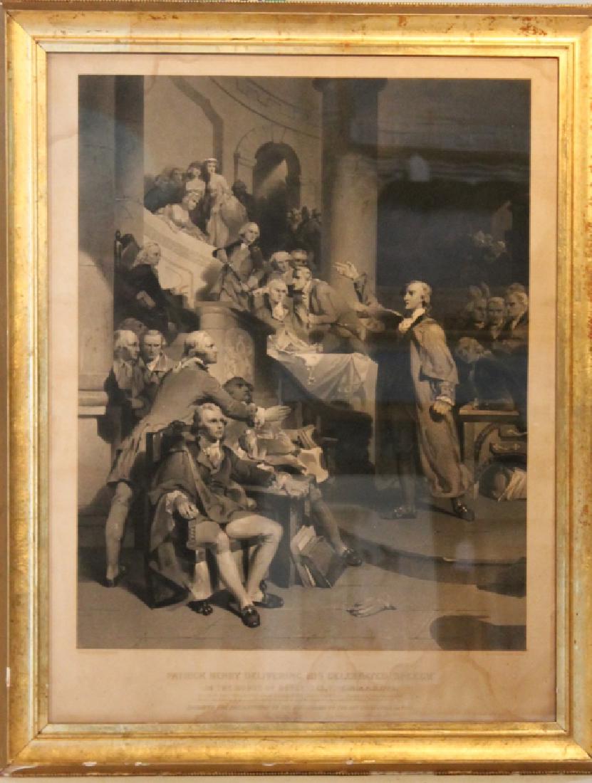 19th century Engraving of Patrick Henry (1 of 8)