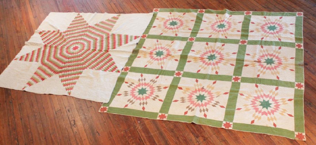 Two Pieced Star Quilts (1 of 3)