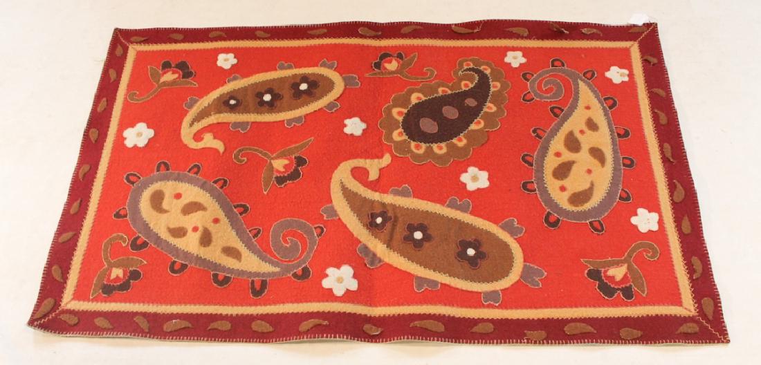 Interesting Folk Art Rug (1 of 1)