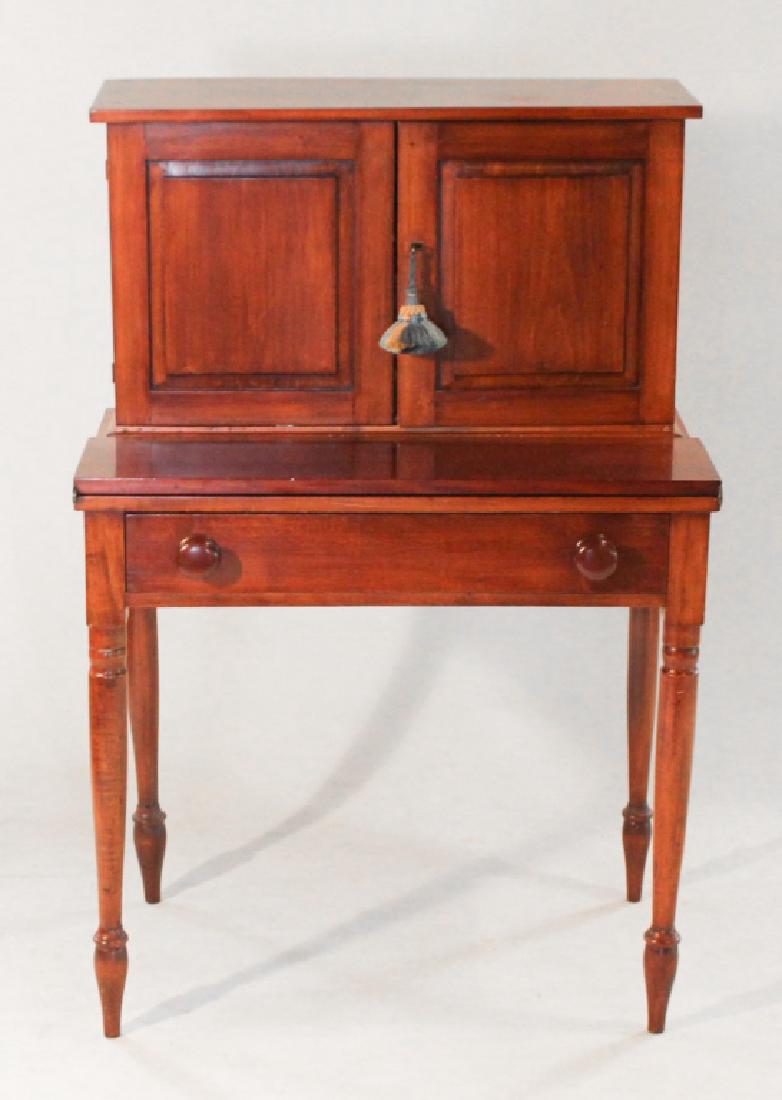 Country Federal Maple Plantation Desk (1 of 1)