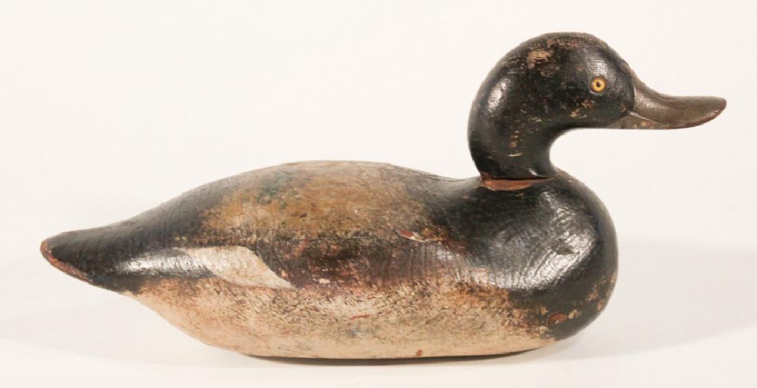 Antique Carved & Painted Duck Decoy (1 of 2)