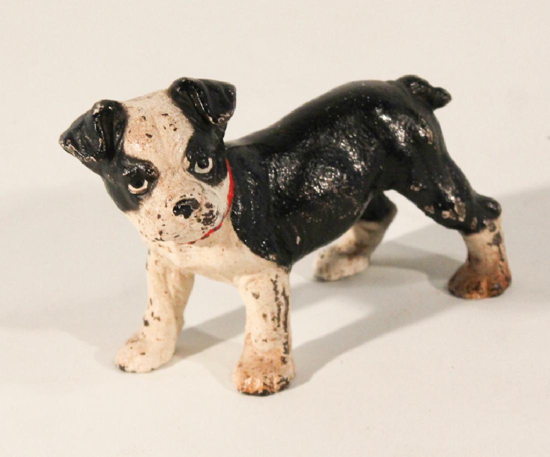 Antique Cast Iron Dog Door Stop