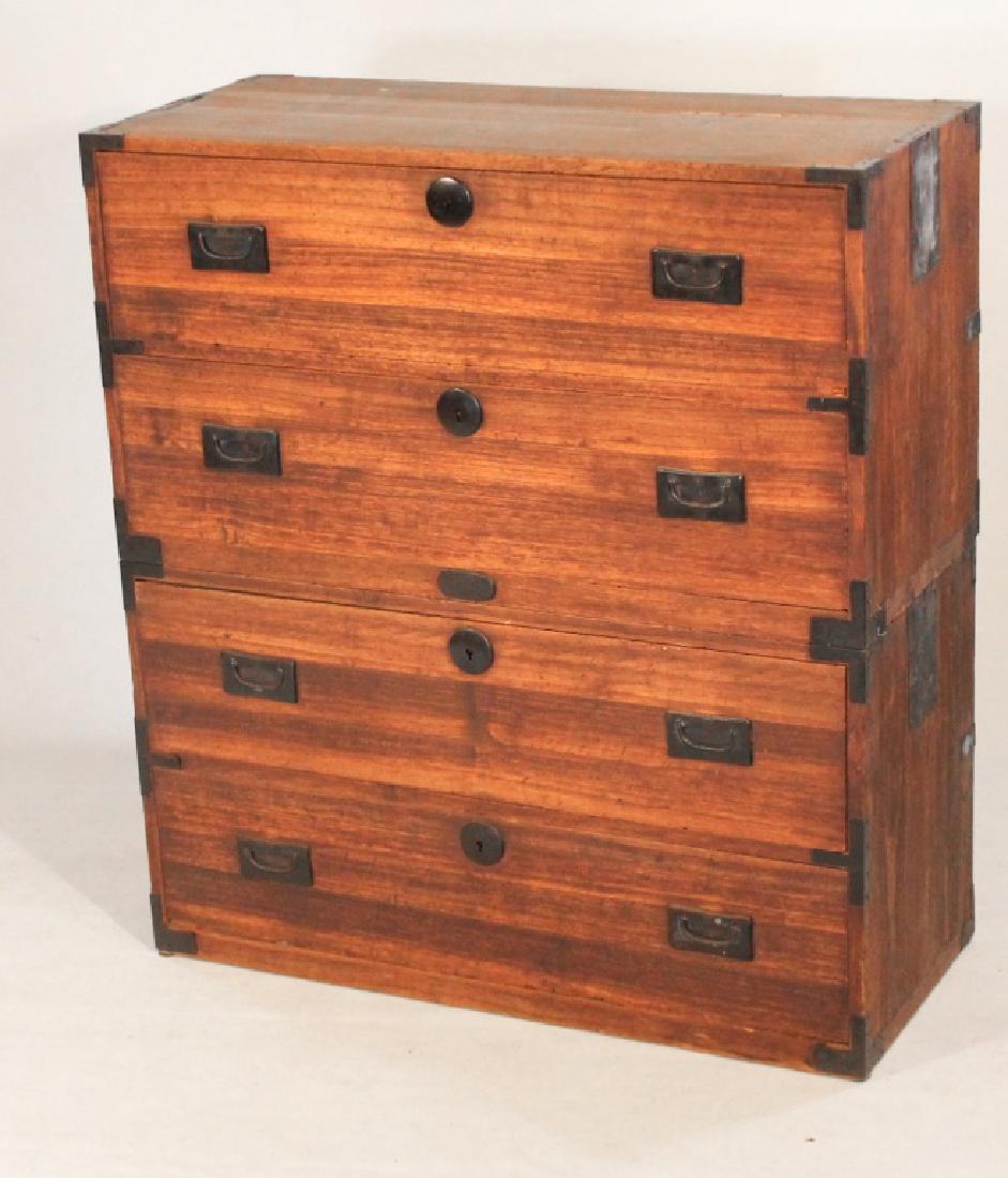 Antique Japanese Campaign Chest Of Drawers Sep 23 2017 Wooten