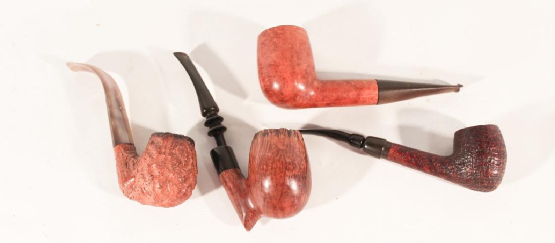 Antique & Vintage Carved Burl Walnut/Maple Pipes (1 of 3)