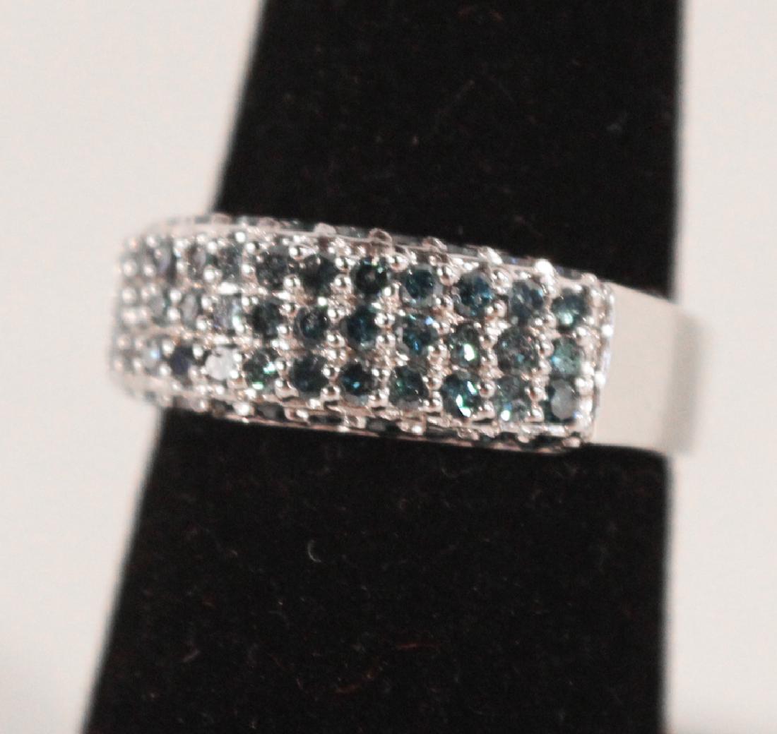 Ladies Tanzanite & White Gold Ring (1 of 2)