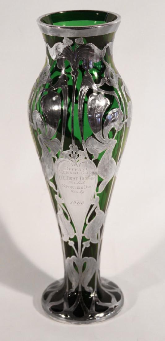 Art Nouveau Glass & Sterling Sporting Trophy (1 of 4)