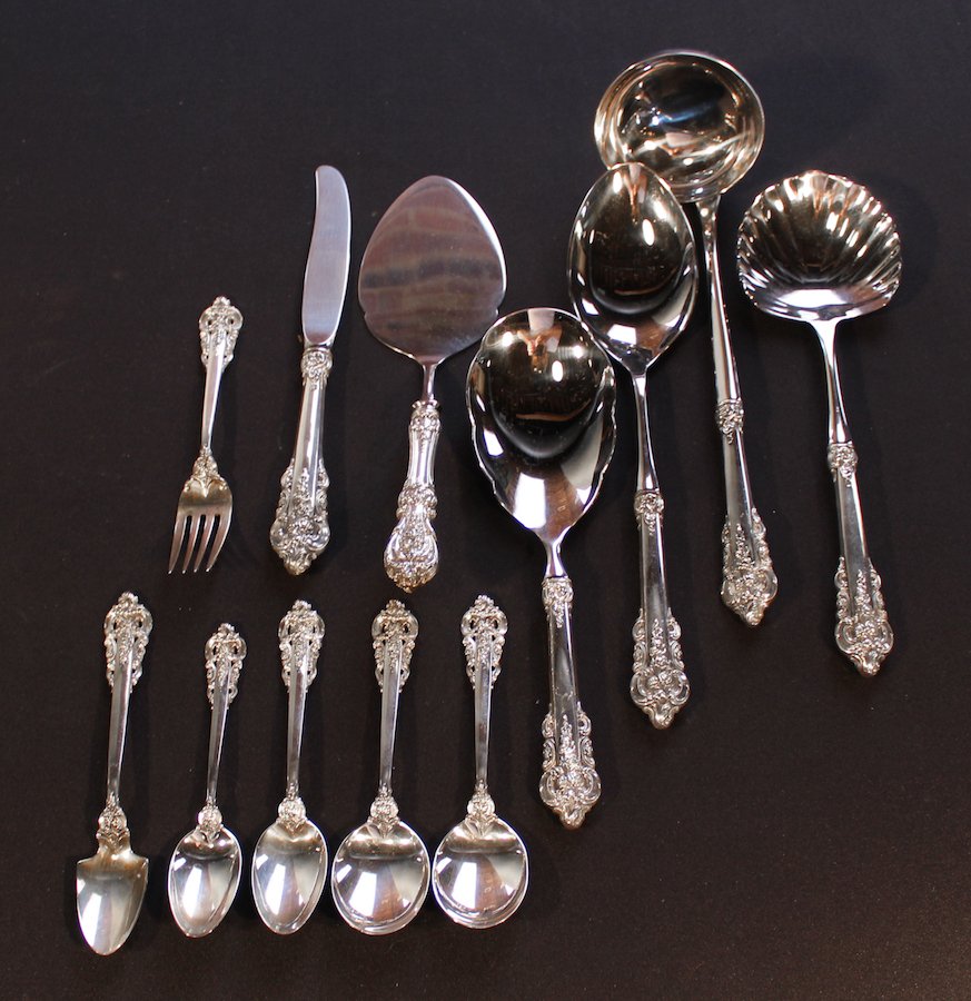 Set Wallace Grande Baroque Sterling Serving Pieces (1 of 2)