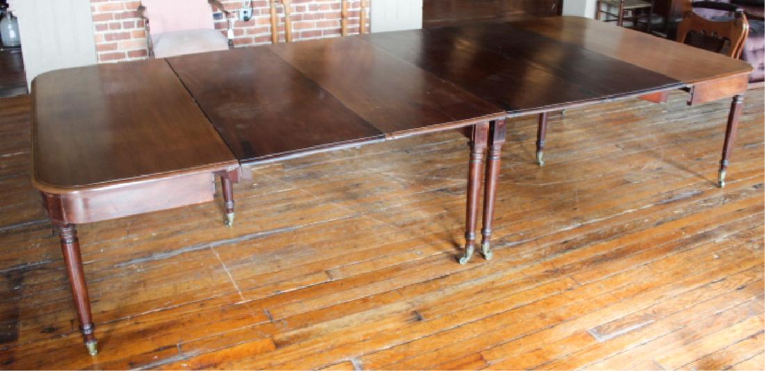 Very Fine Large Neoclassical Mahogany Dining Table (1 of 10)