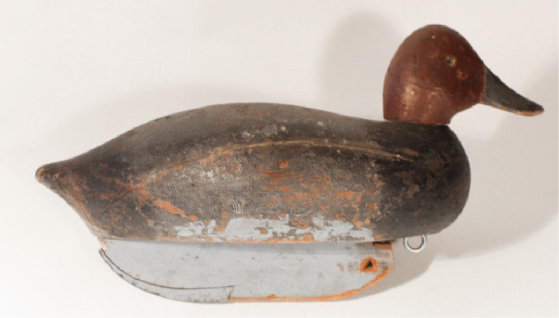 American Carved & Painted Redhead Duck Decoy (1 of 5)