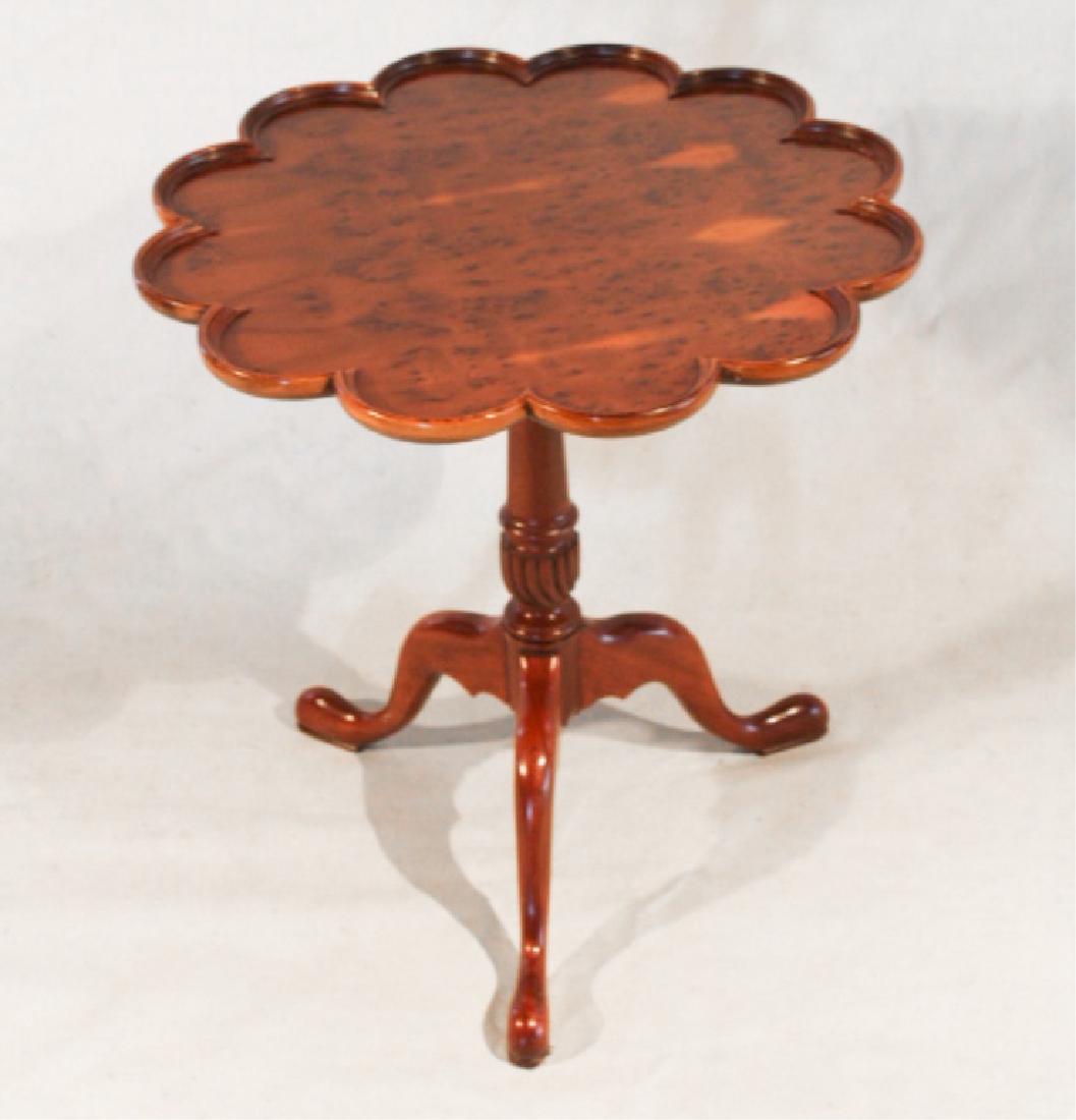 Bench Made Maple Queen Anne Style Pie Crust Table (1 of 2)