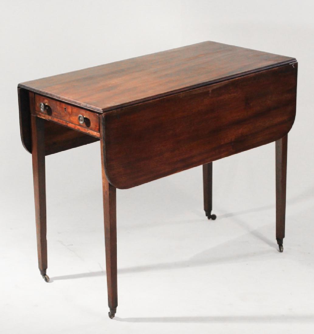 British George III Mahogany Pembroke Table (1 of 1)