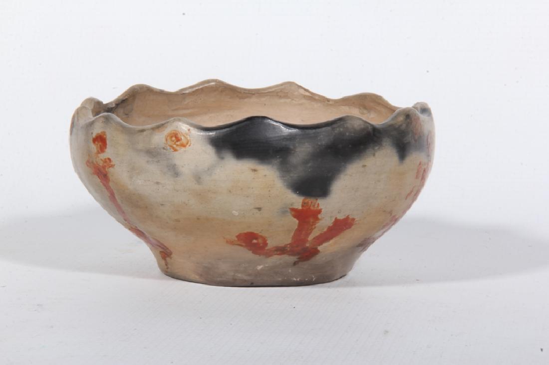 Vintage Catawba Indian Pottery Decorated Bowl (1 of 4)