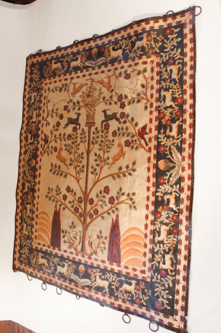 Quality Antique Painted Wall Hanging