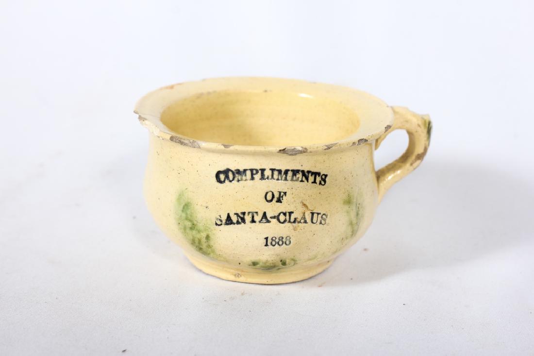 Southern Glazed Earthenware Miniature Chamber Pot (1 of 2)