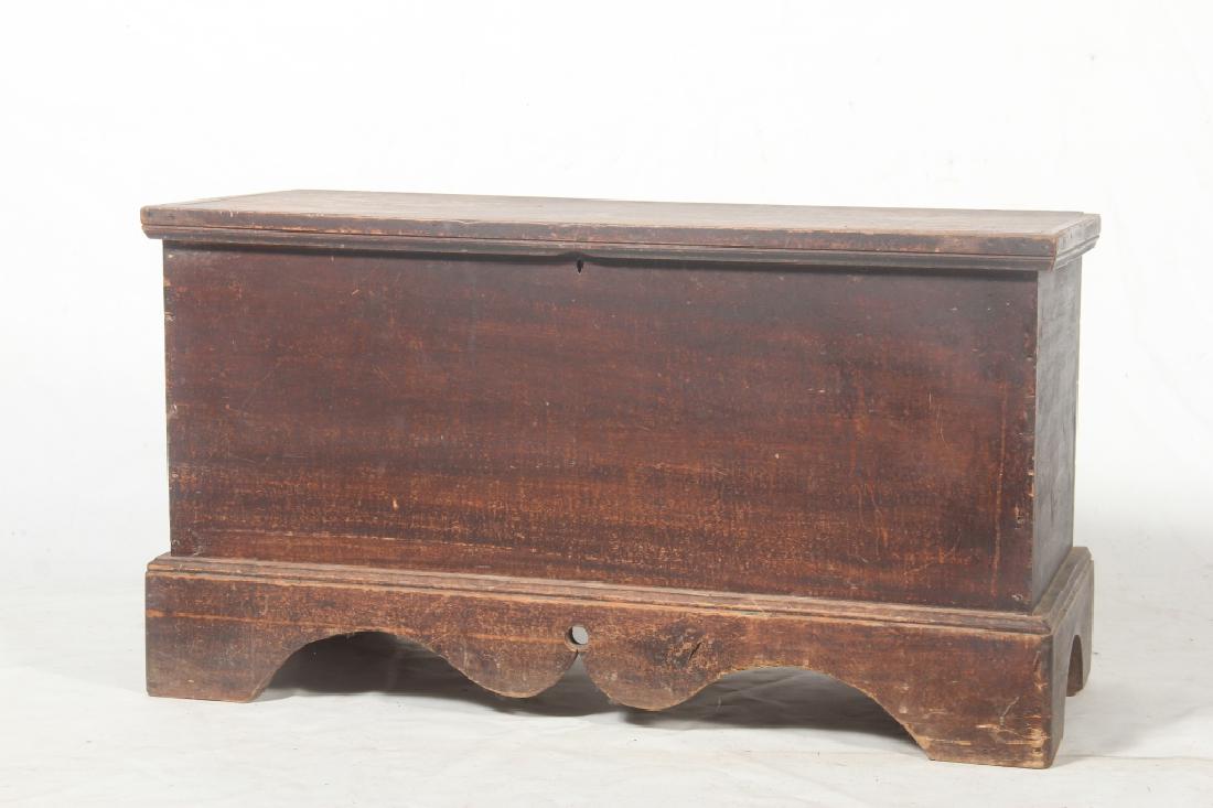 Handsome Hepplewhite Poplar Blanket Box (1 of 2)