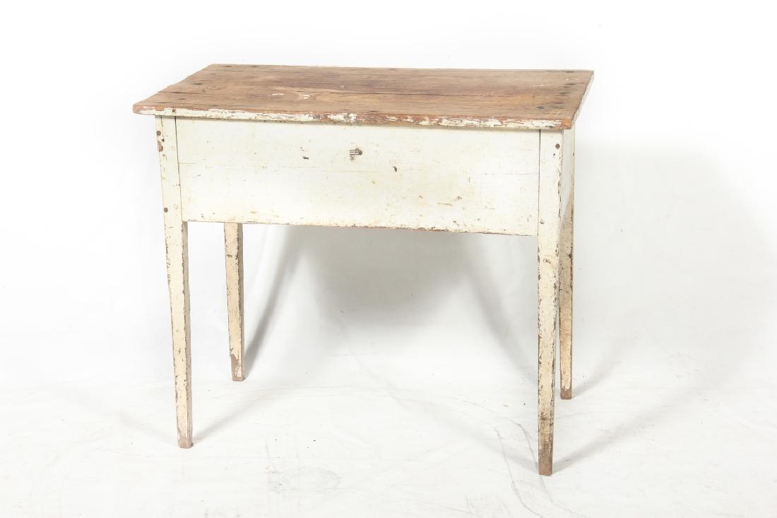 Southern Country Federal Painted Side Table (1 of 2)