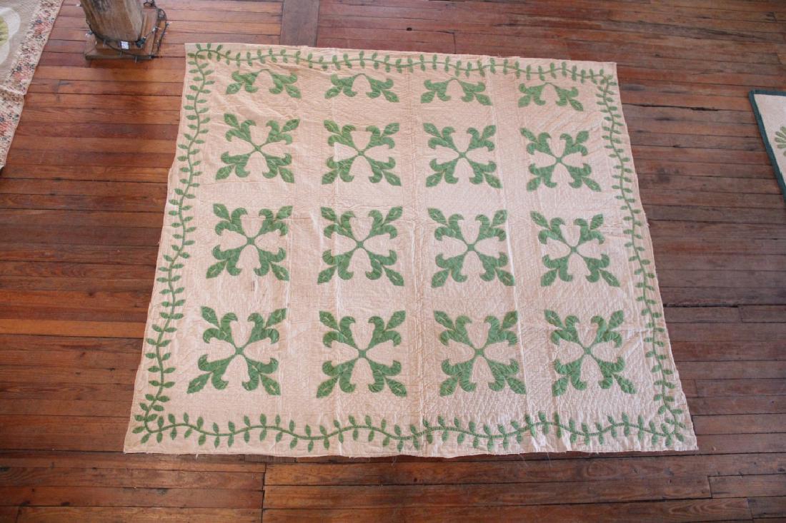 Antique American Pictorial Quilt (1 of 3)