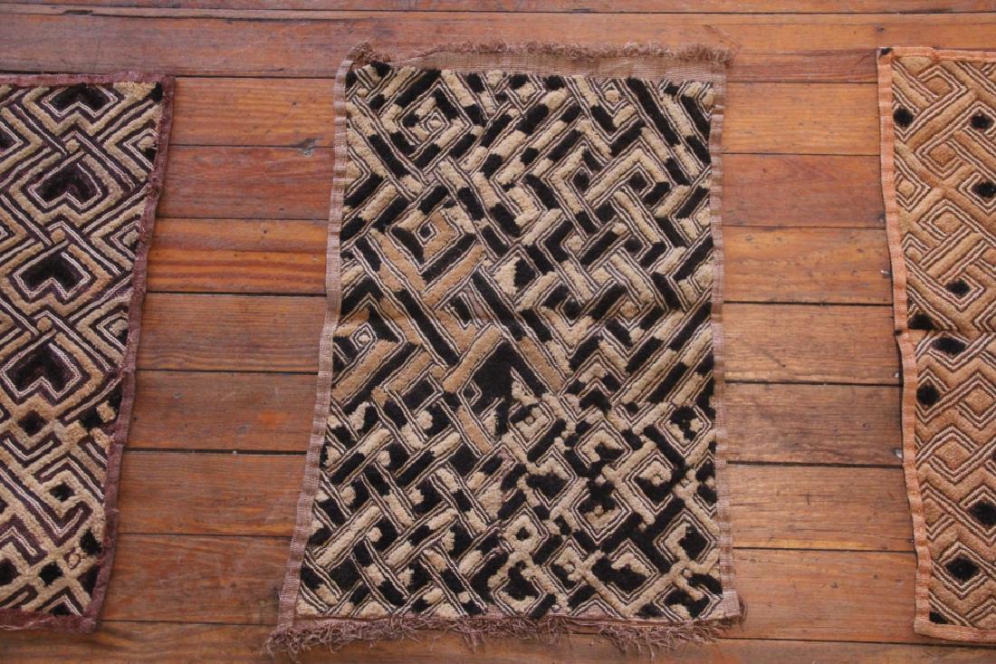 Four Antique or Vintage African Kuba Cloths (1 of 5)