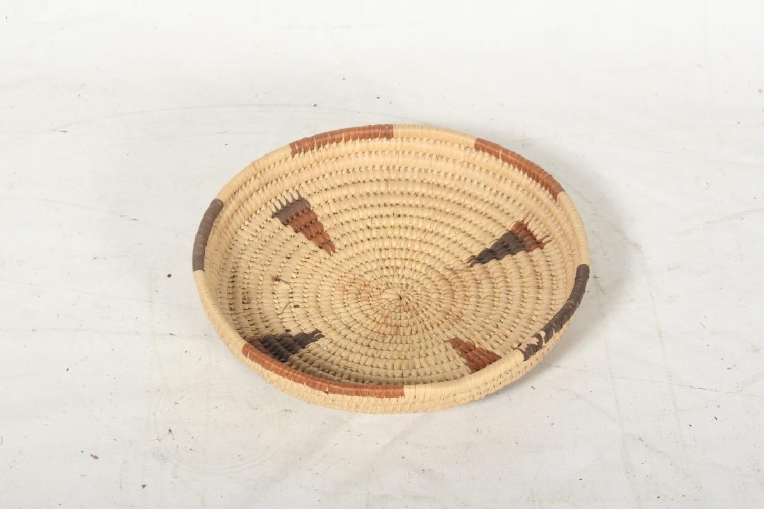 Western Native American Woven Grass Basket (1 of 2)