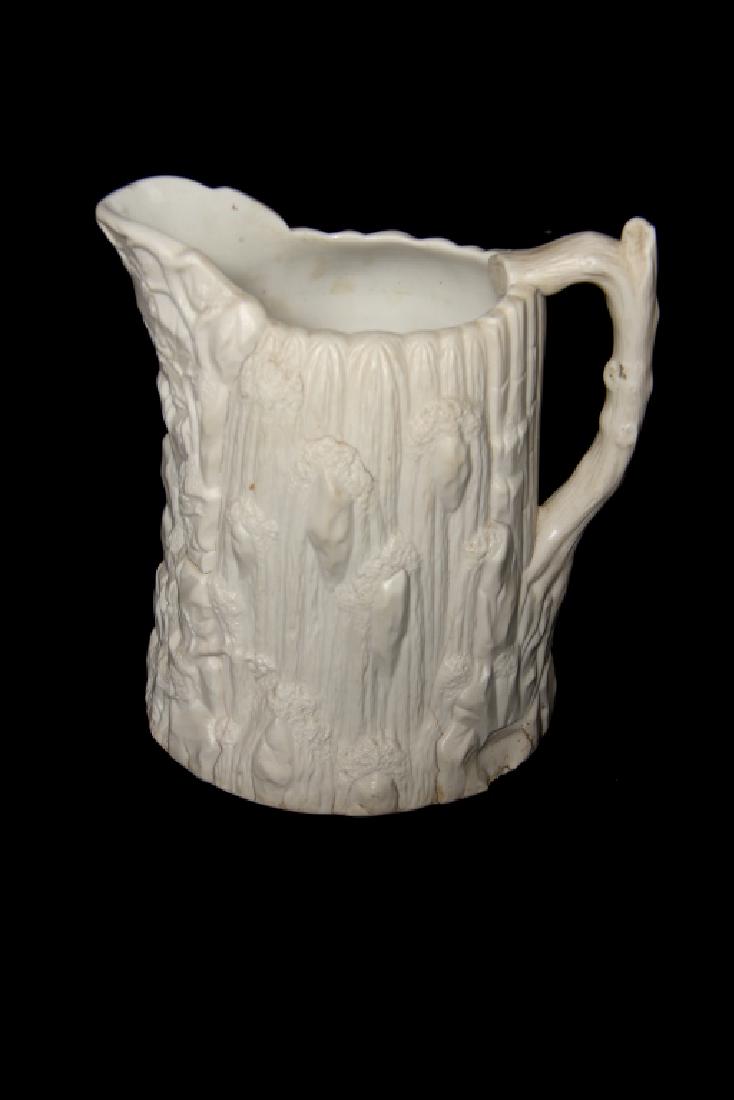 Antique Bennington Porcelain Cascade Pitcher (1 of 2)