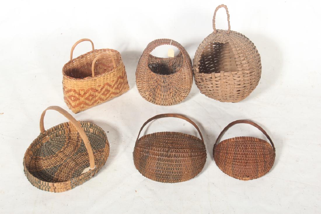 Vintage Native American Woven Baskets (1 of 1)
