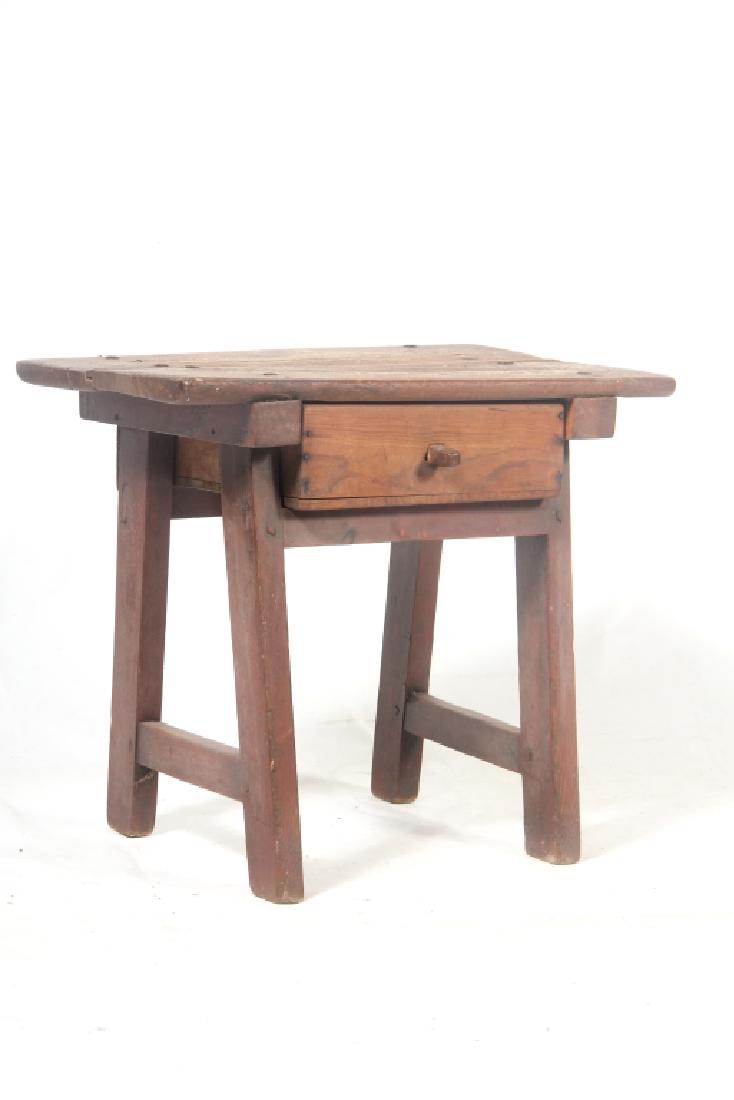 Southern Yellow Pine Side or Work Table (1 of 3)