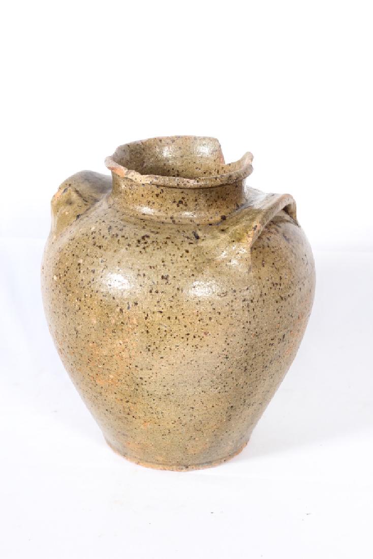Early Southern Stoneware Storage Jar (1 of 2)