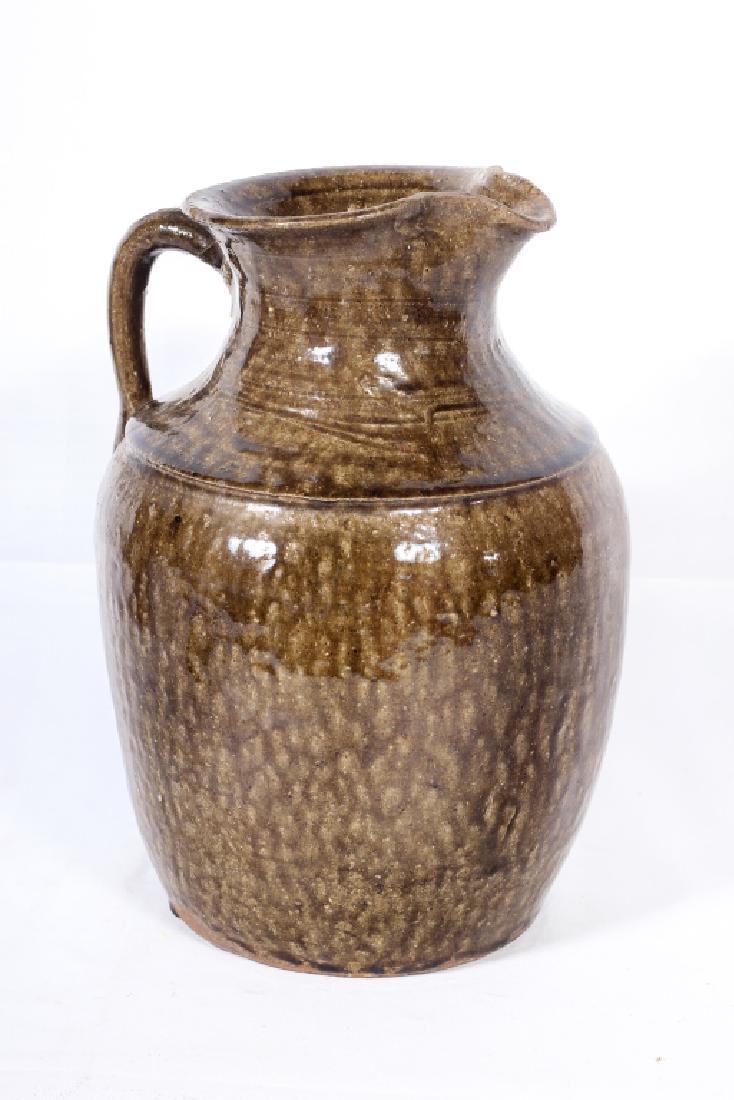 Southern Stoneware Pitcher (1 of 2)