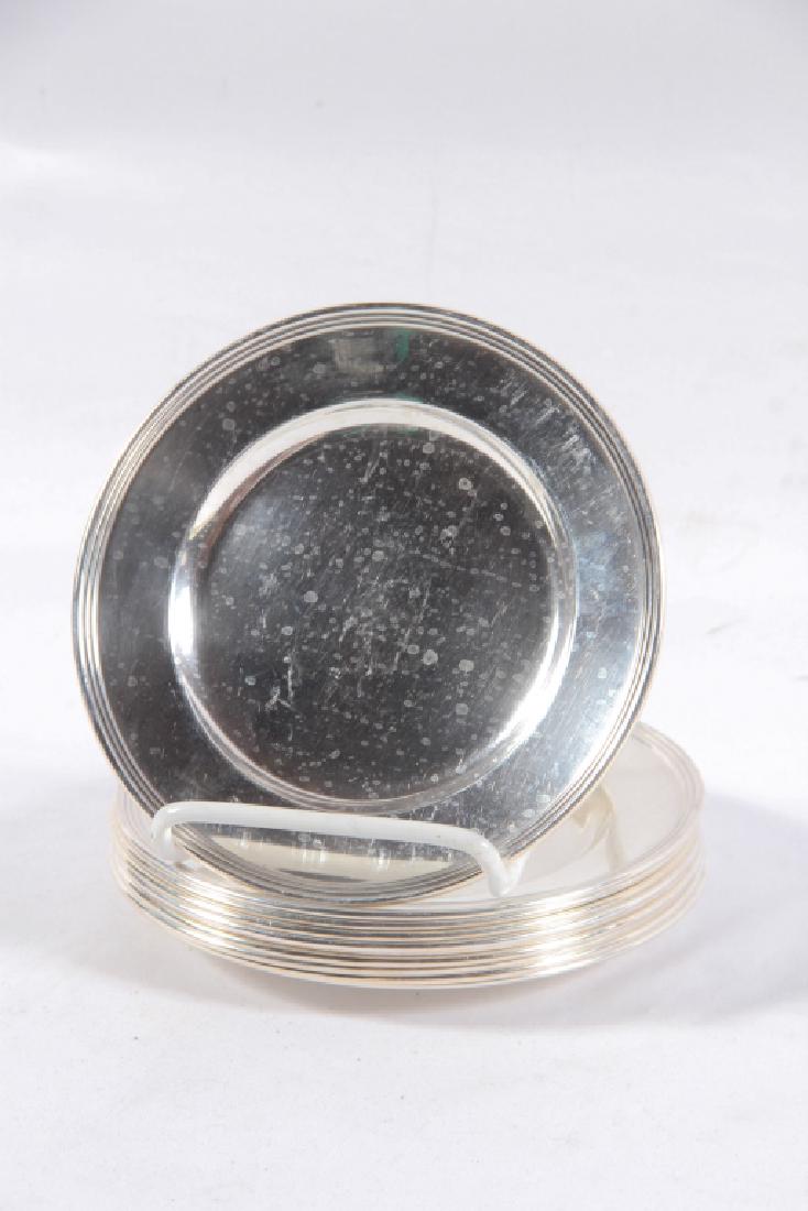 International Sterling Bread & Butter Dishes (1 of 2)