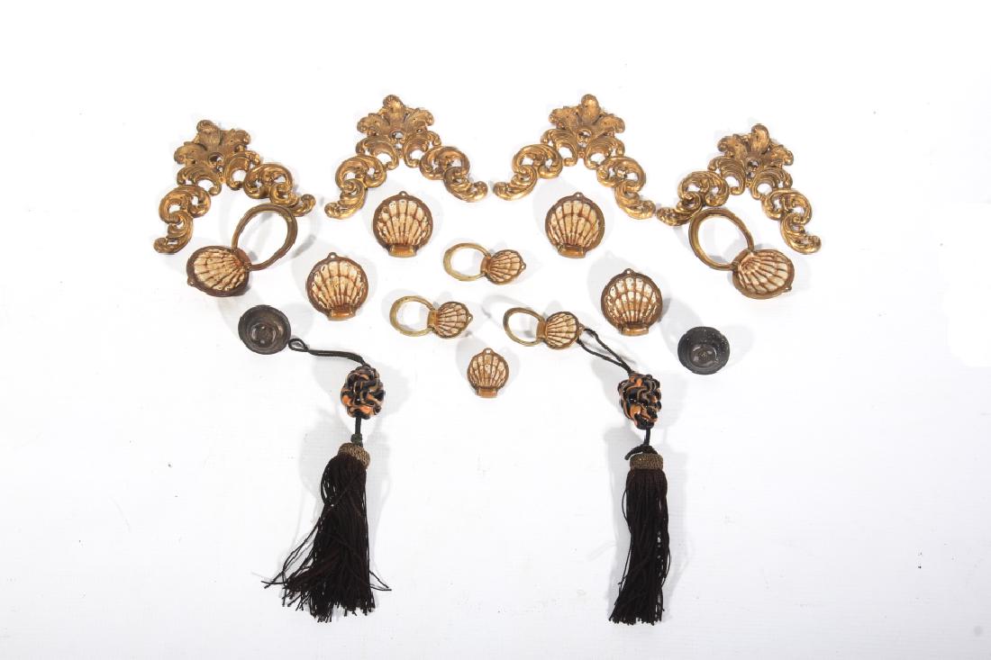 Antique Hardware & Blown Glass Deco Tassels (1 of 3)