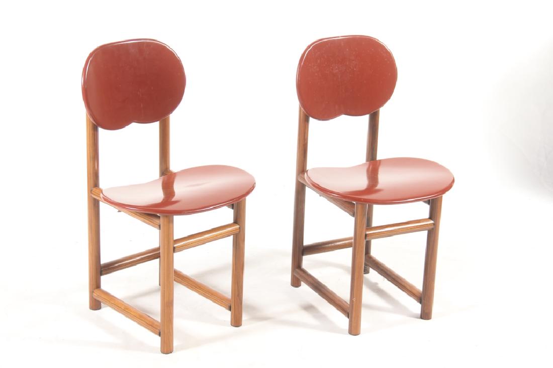 Pair Italian Art Deco Mid Century Side Chairs (1 of 2)