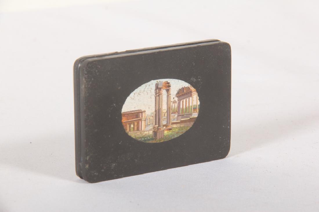 Antique Roman Micro-Mosaic Stone Pictorial Plaque (1 of 1)