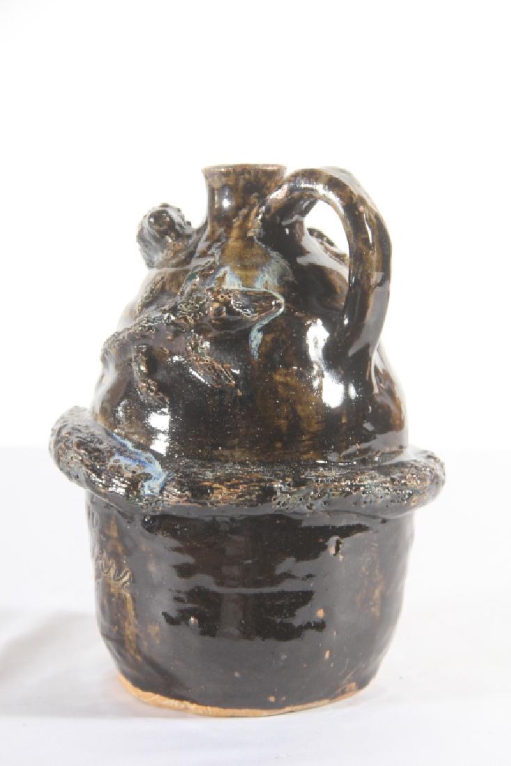 Southern Stoneware Snake Jug by Marie Rogers (1 of 5)