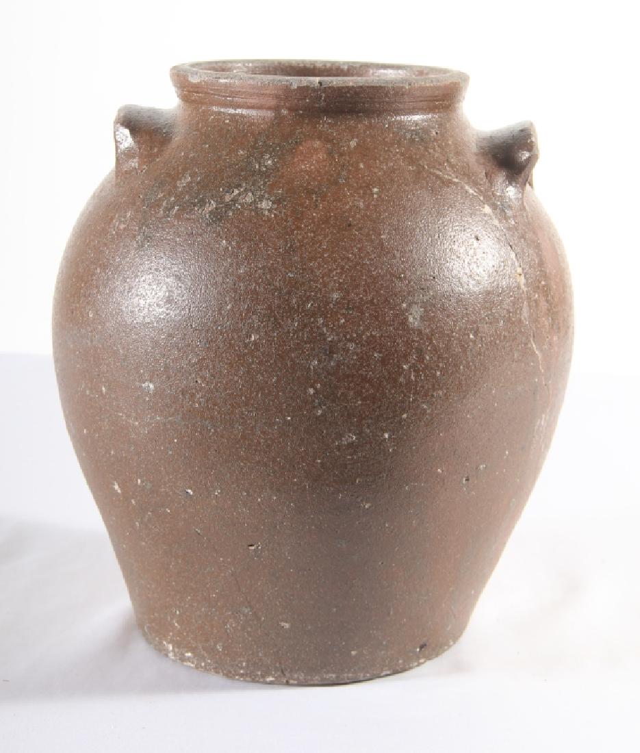 Early Southern Stoneware Marked Storage Jar (1 of 3)