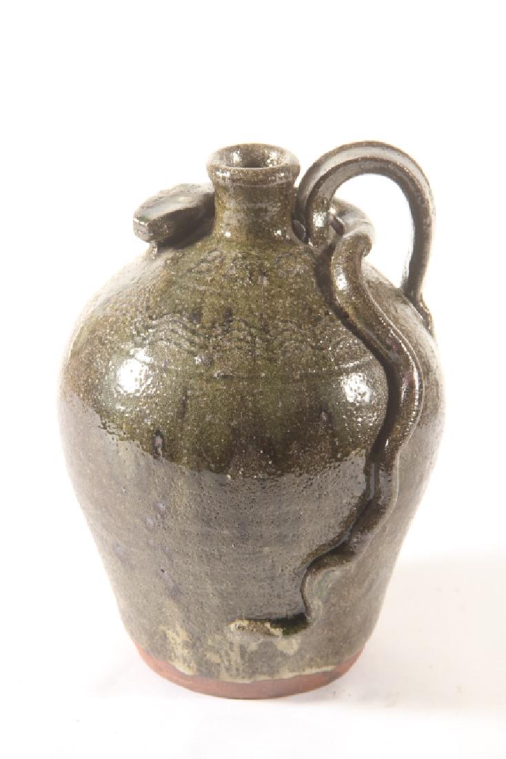 Southern Stoneware Snake Jug (1 of 4)