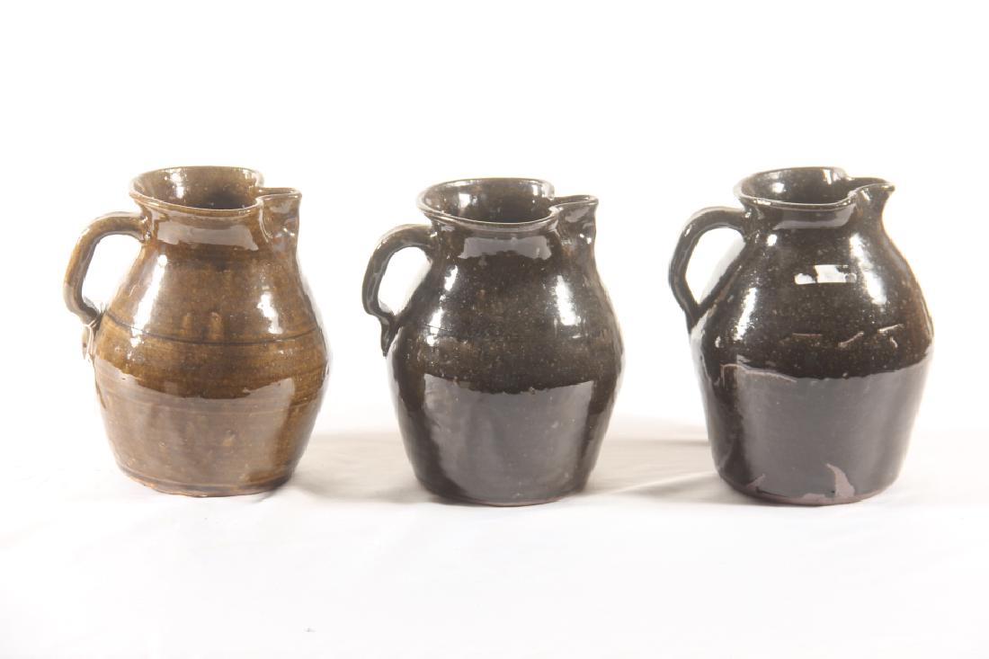 Collection Southern Stoneware Pitchers (1 of 3)