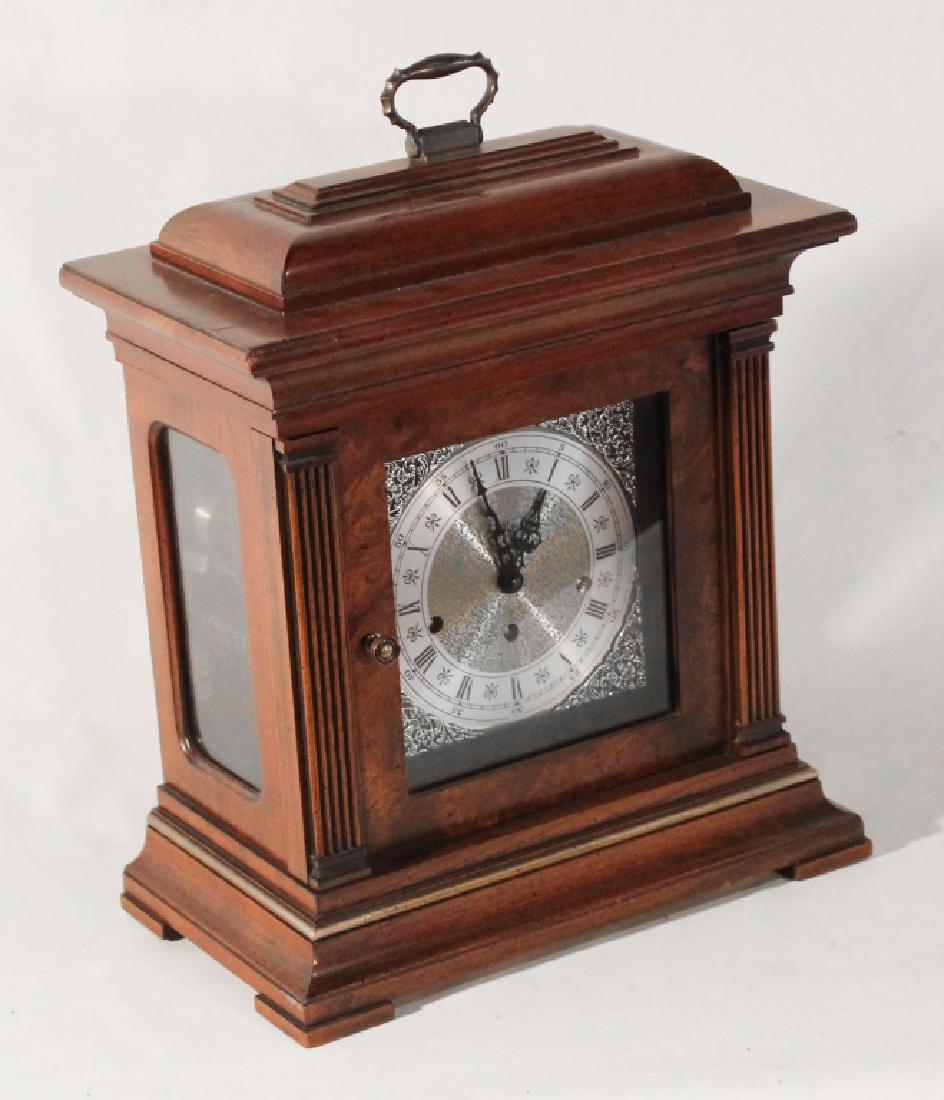 Herman Miller Carved Mahogany Bracket Clock
