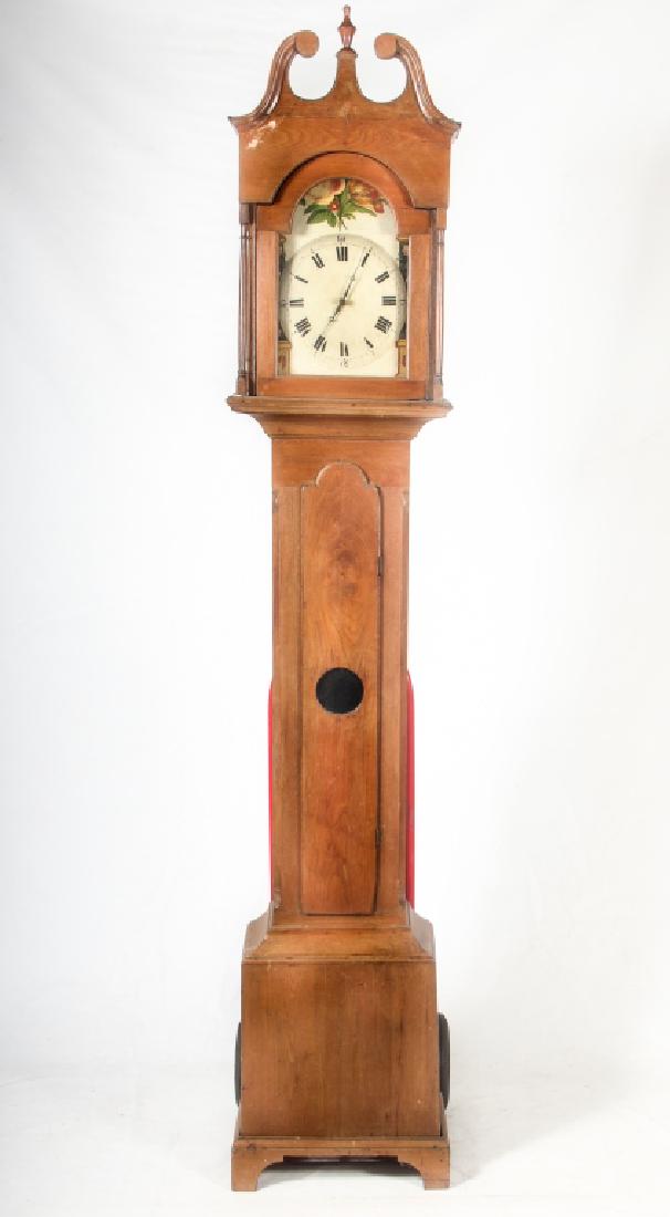 Southern Black Walnut Federal Tall Case Clock (1 of 7)