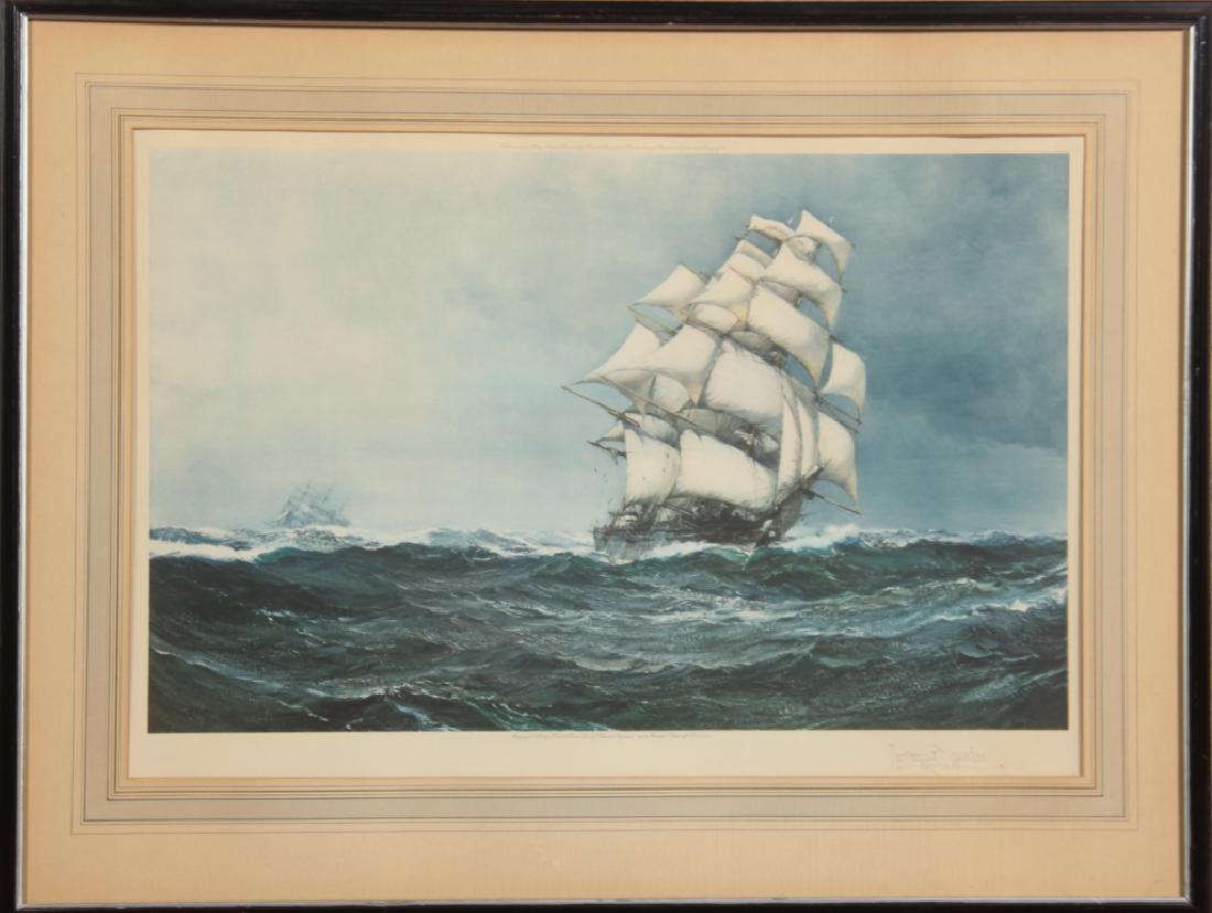 Original Signed Lithograph by Montague J Dawson (1 of 2)