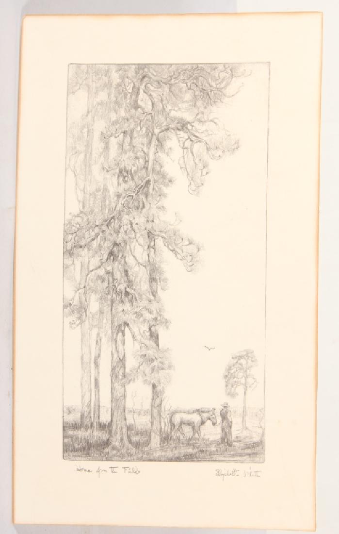 Lithograph by Elizabeth White (1 of 1)