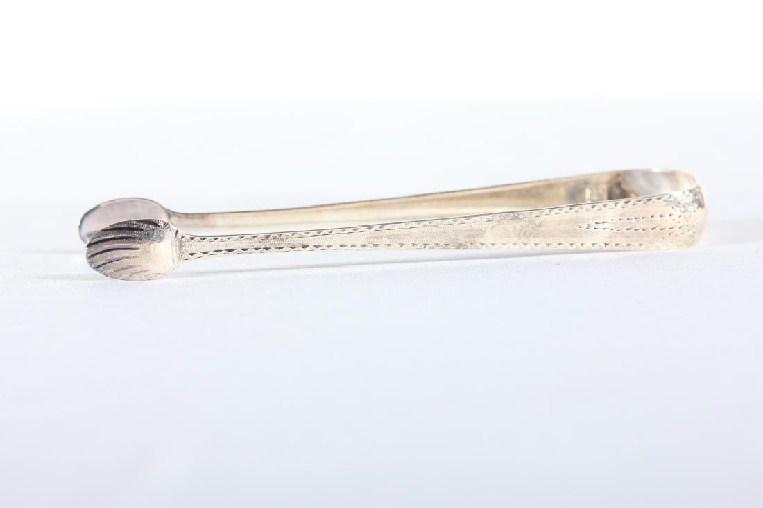 British George III Silver Sugar Tongs (1 of 4)