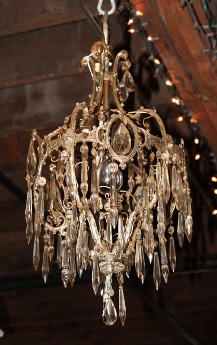 Quality Art Deco Crystal Chandelier (1 of 1)