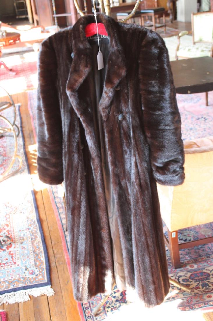 Christian Dior Mink Coat (1 of 2)