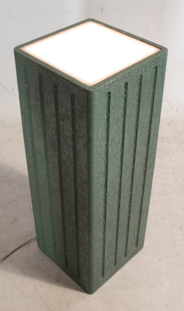 Art Deco Mid Century Modern Lighted Display Stand (1 of 2)