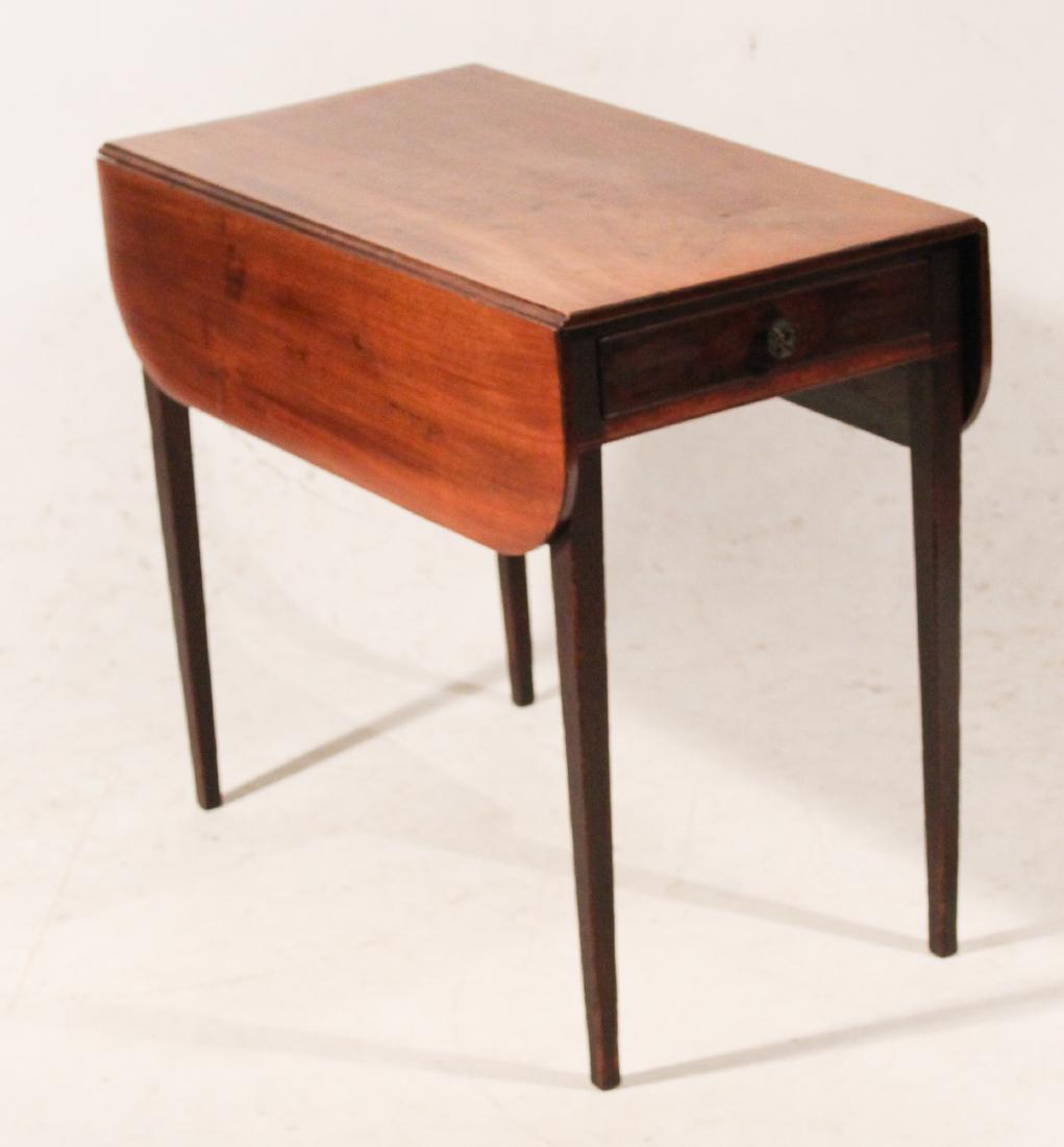 George III Inlaid Mahogany Pembroke Table (1 of 1)