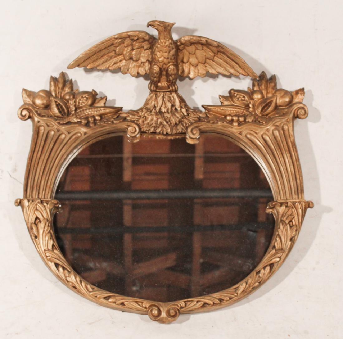 Federal Giltwood Mirror with Eagle (1 of 2)