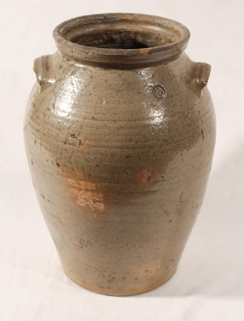Southern Stoneware Marked Storage Jar (1 of 4)
